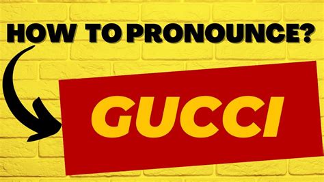 how to pronounce gucci marmont|how to say Gucci correctly.